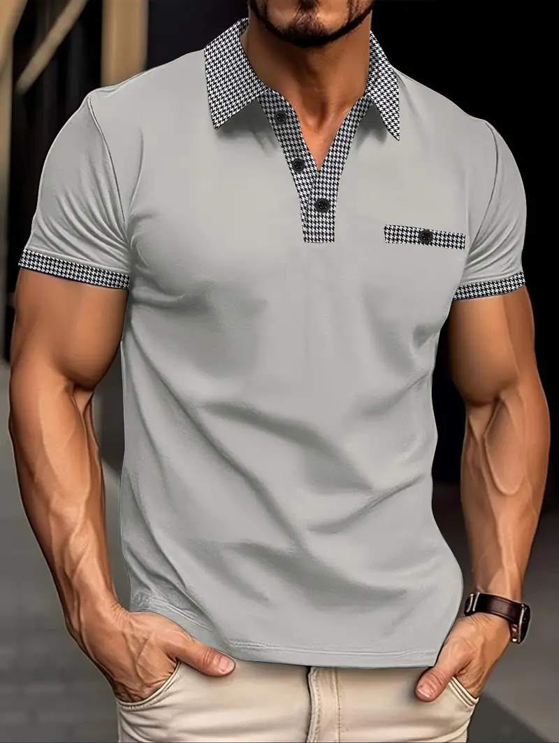 Lysander® | Casual, Buttoned Short-Sleeved Shirt For Men - Image 11