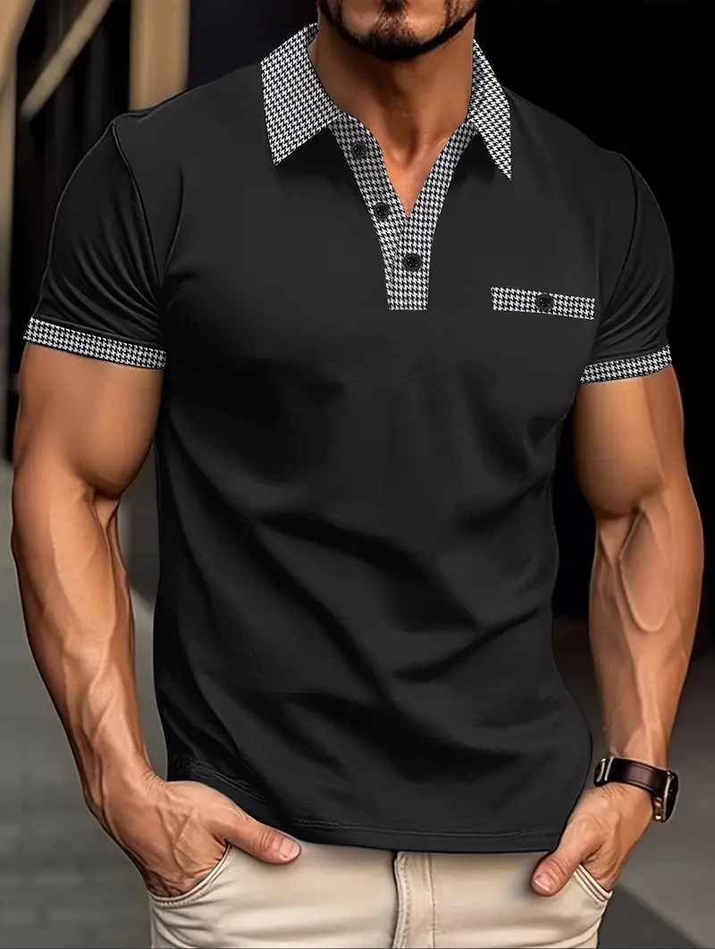 Lysander® | Casual, Buttoned Short-Sleeved Shirt For Men - Image 6