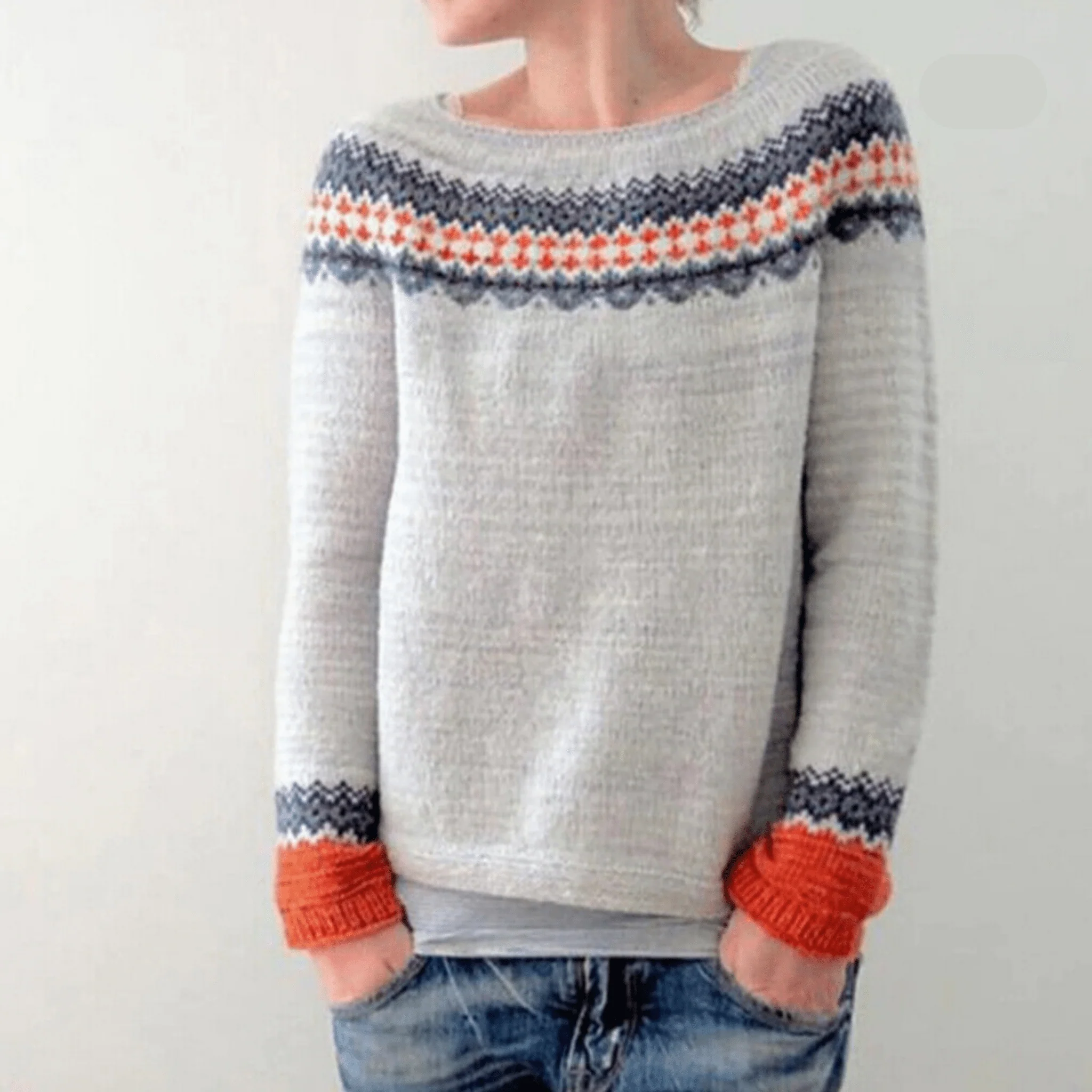 Mabán | Classic sweater with a feminine cut
