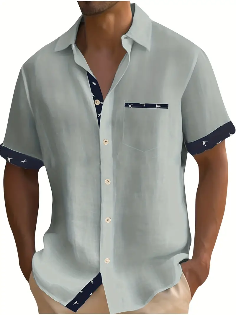 Mac® | Stylish, Loose Short-Sleeved Shirt For Men - Image 2
