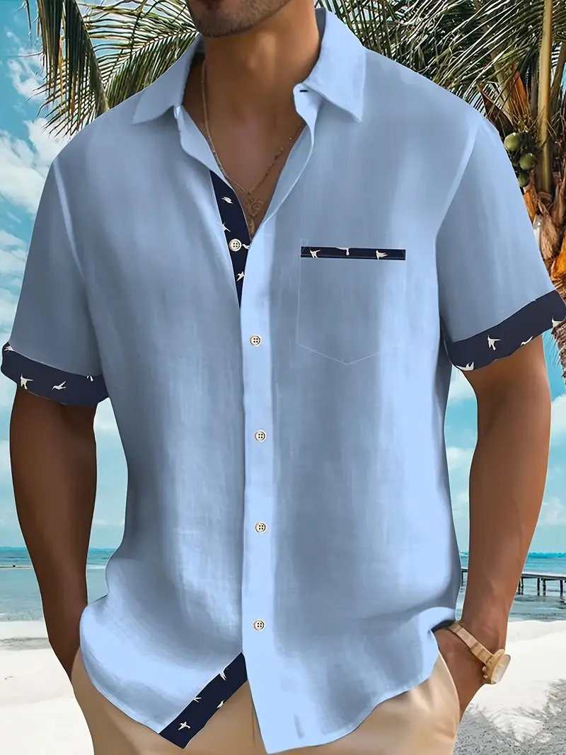 Mac® | Stylish, Loose Short-Sleeved Shirt For Men - Image 4