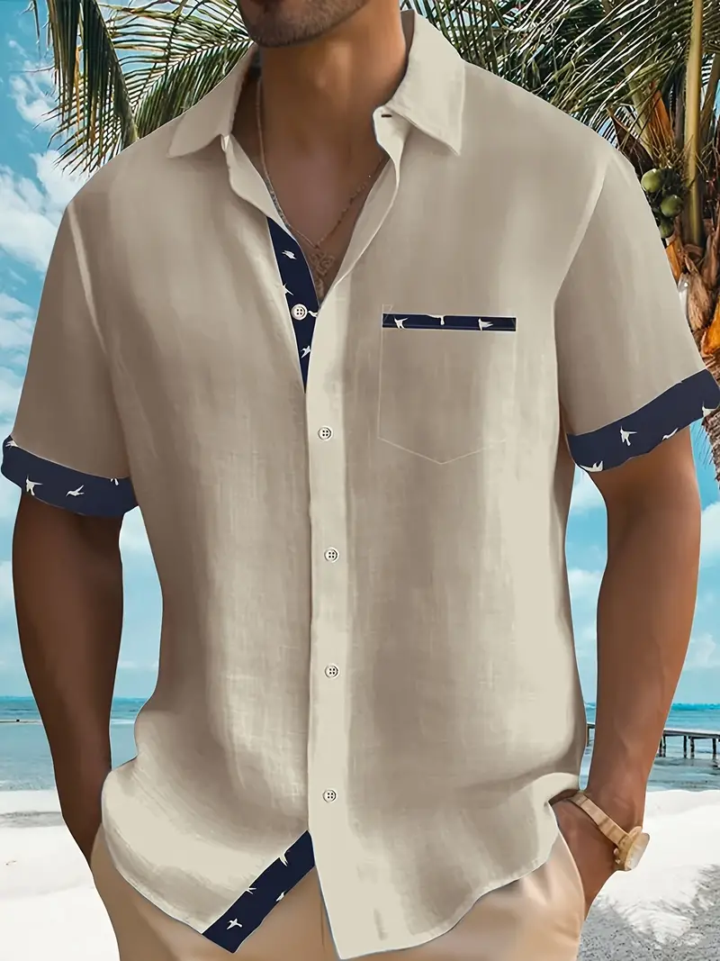 Mac® | Stylish, Loose Short-Sleeved Shirt For Men - Image 5
