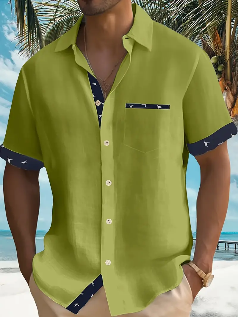 Mac® | Stylish, Loose Short-Sleeved Shirt For Men - Image 6
