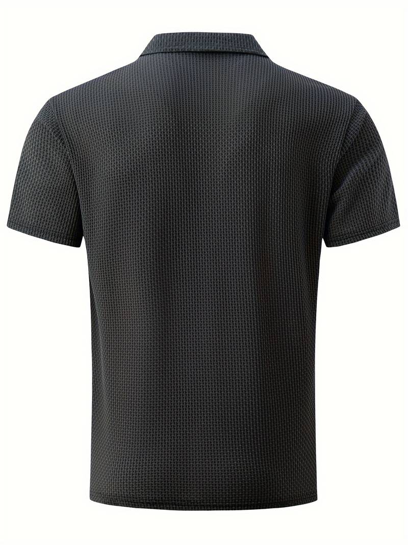 Macaria® | Solid Leisure Golf Shirt For Men - Image 15