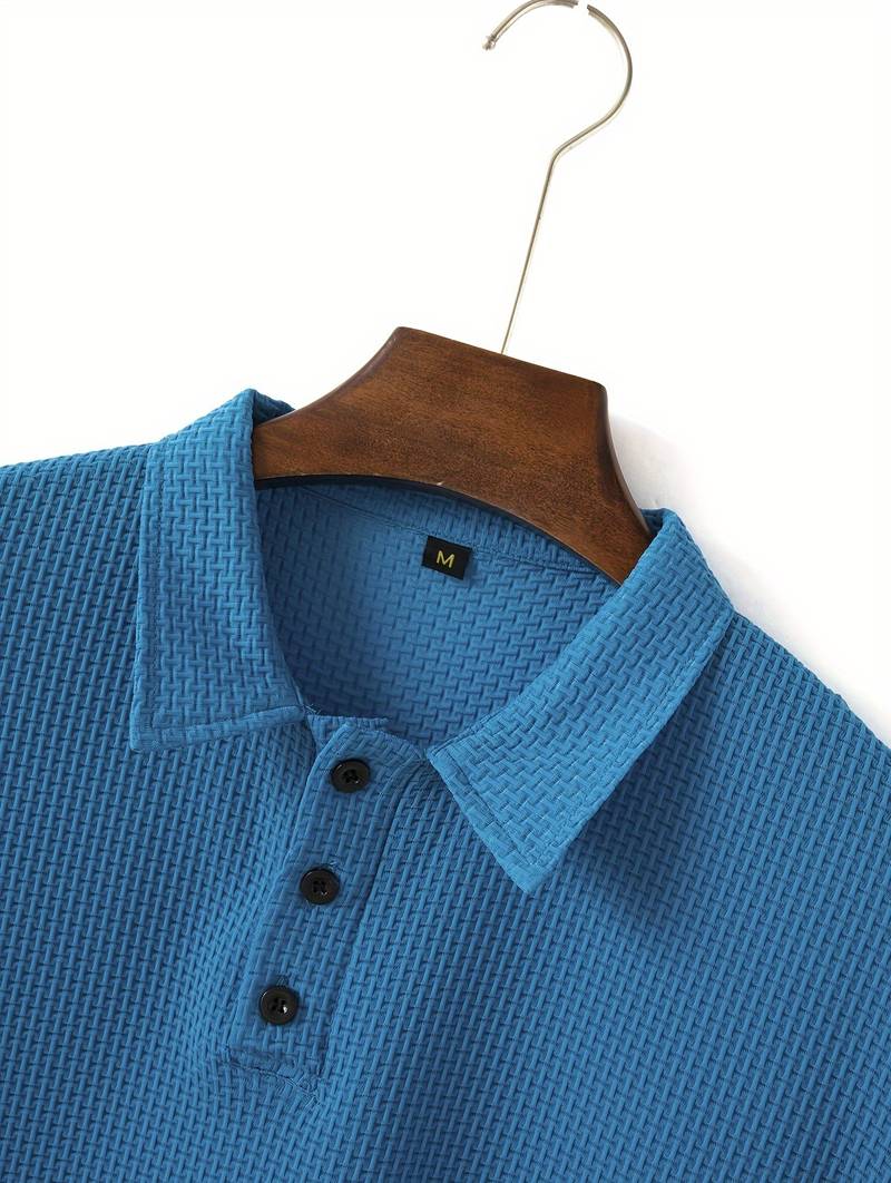 Macaria® | Solid Leisure Golf Shirt For Men - Image 20