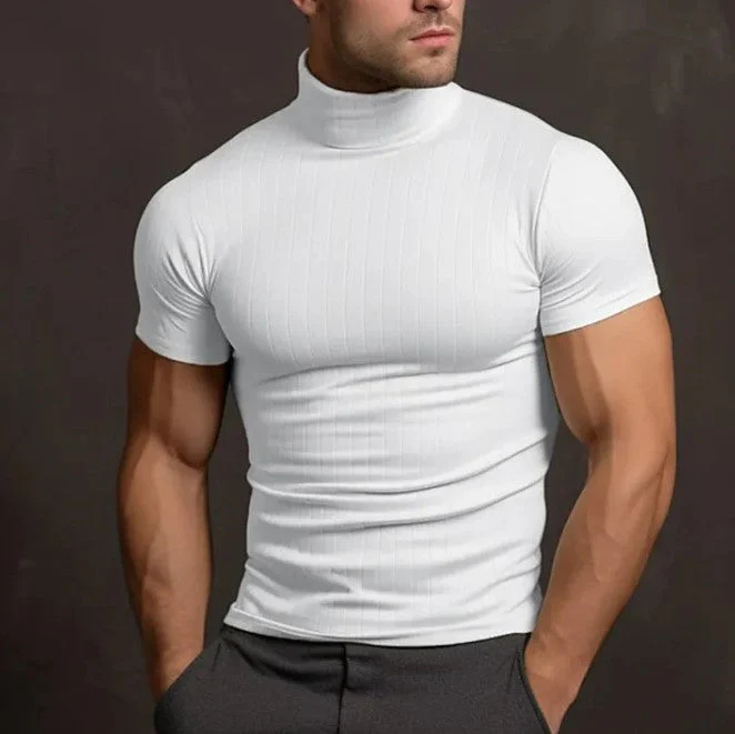 Macha® | Turtleneck Stretch Shirt - Image 2