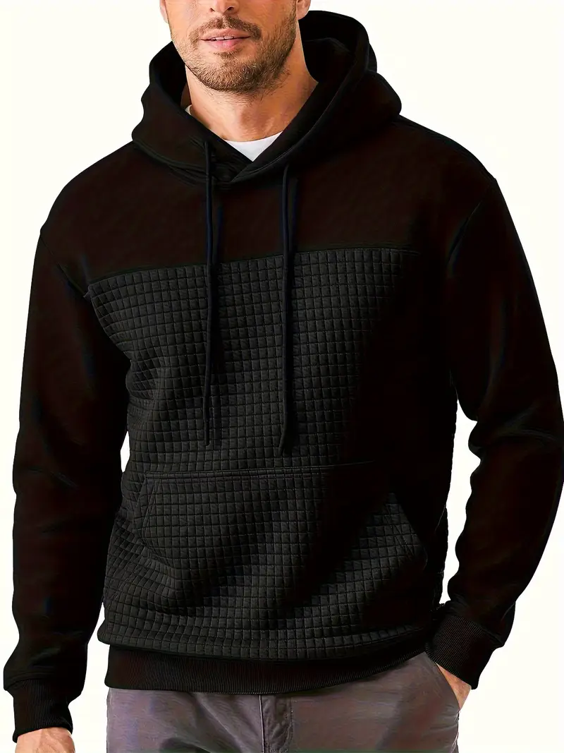 Mack | Textured Knit Hoodie - Image 4