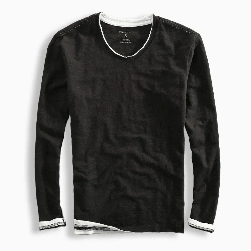 Macrino® | Cotton Long Sleeve Shirt - Image 3