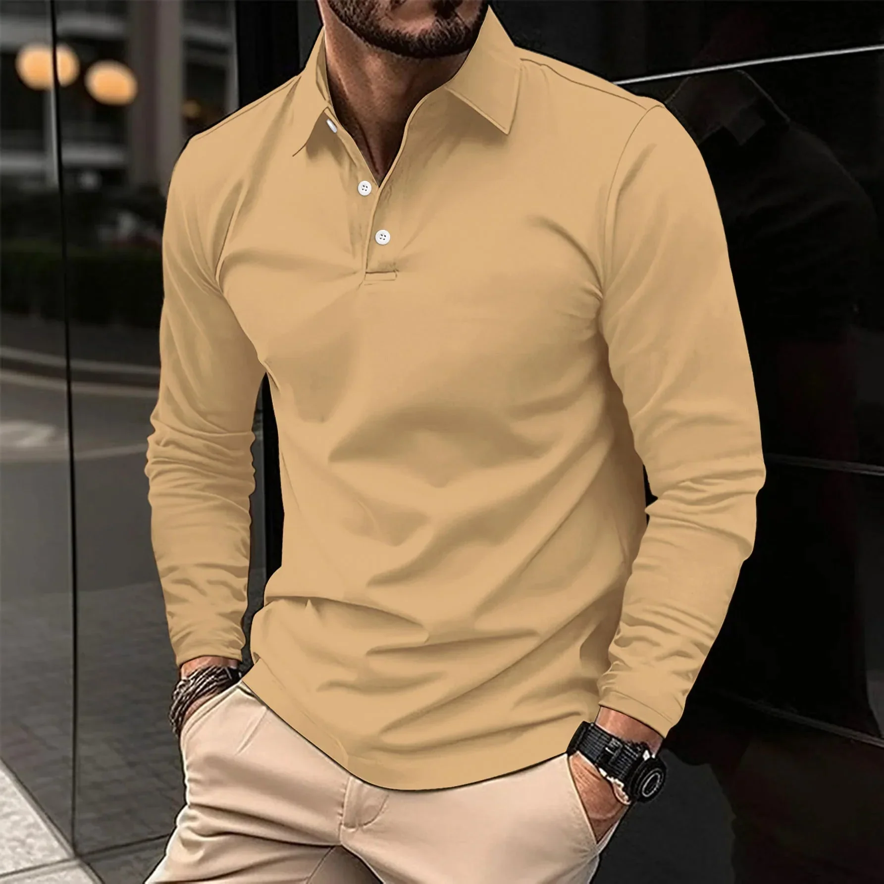 Macrobio® | Long-Sleeve Polo - Image 11