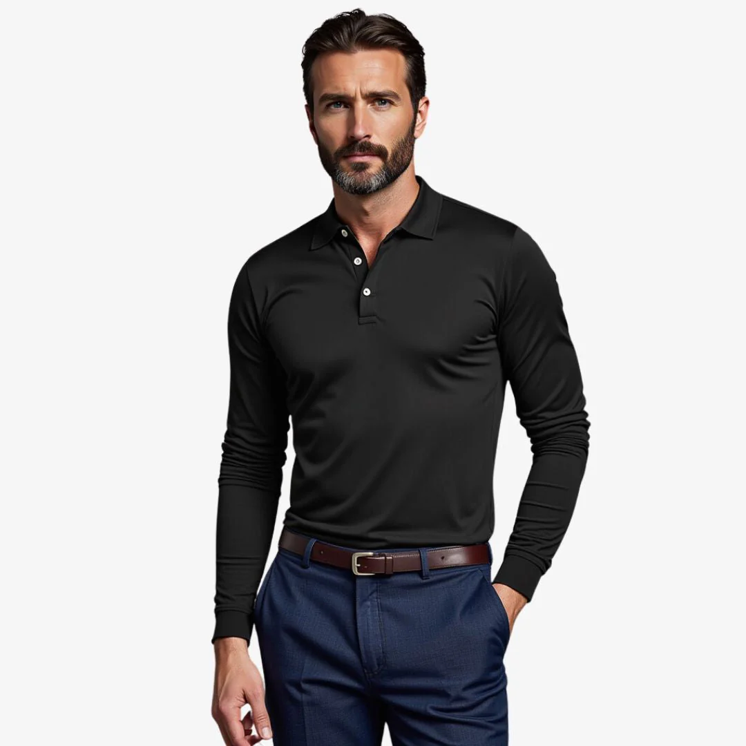 Macrobio® | Long-Sleeve Polo - Image 5