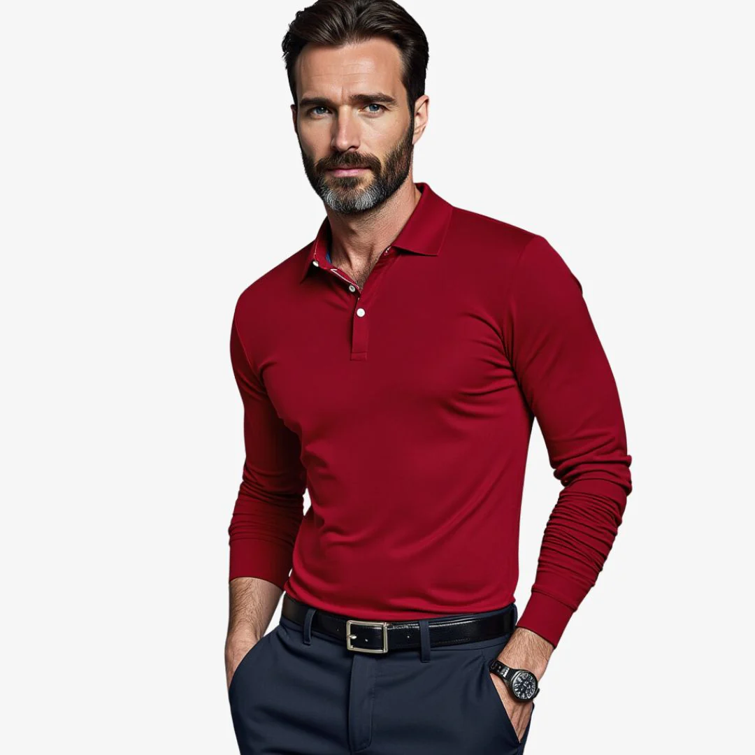 Macrobio® | Long-Sleeve Polo - Image 7