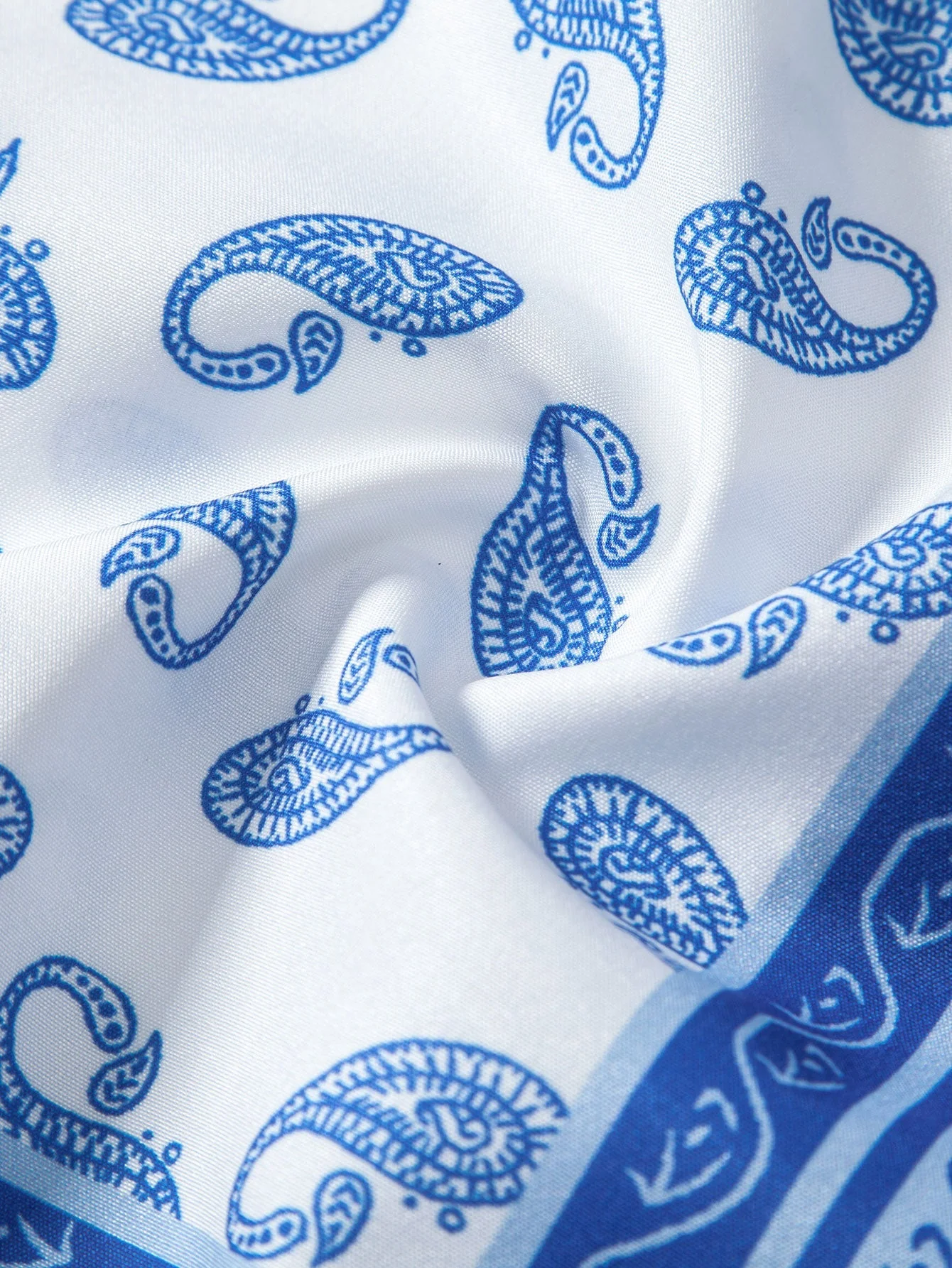 Magnus® | Paisley Border Button Up Shirt - Image 10