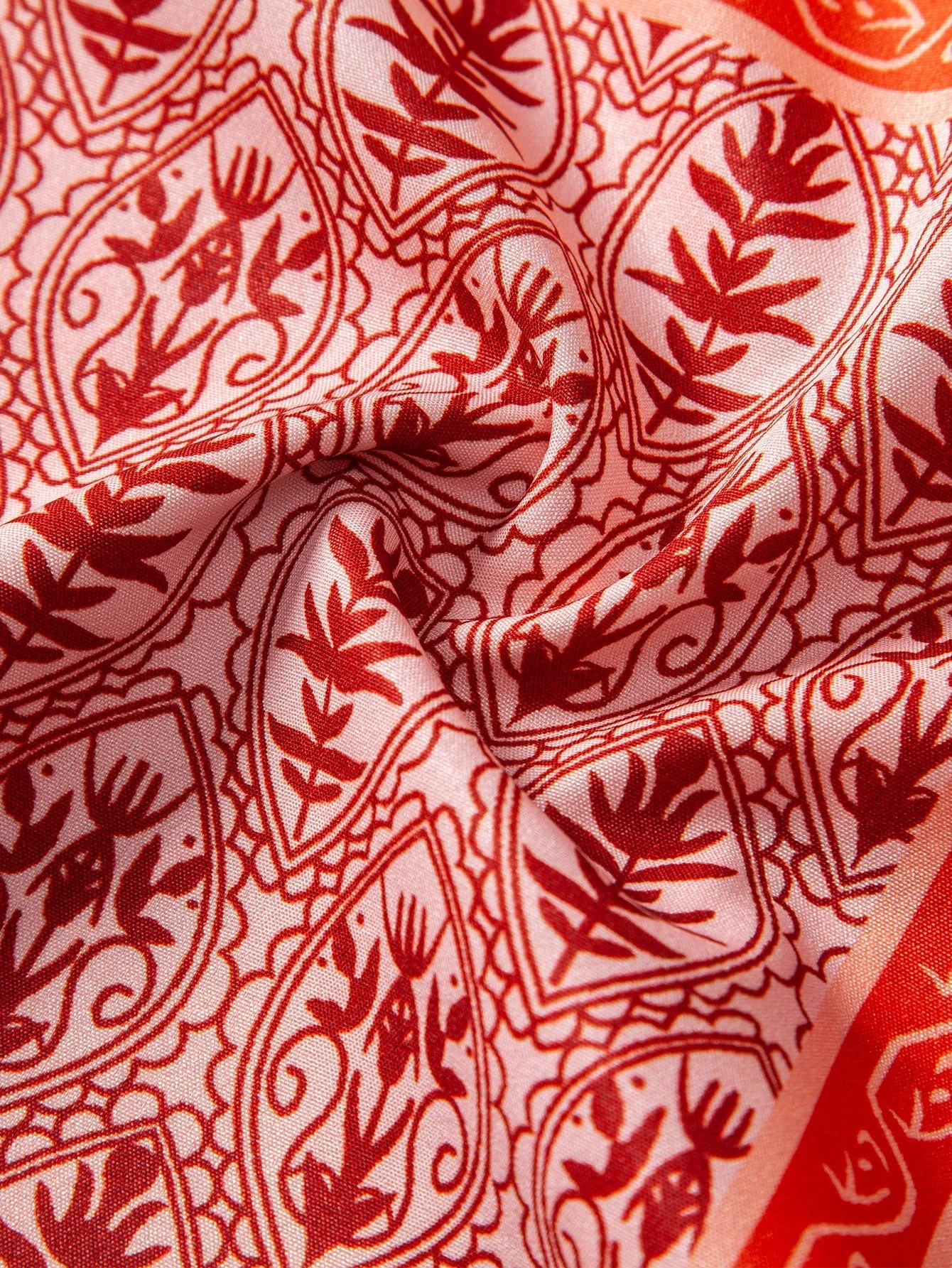 Magnus® | Paisley Border Button Up Shirt - Image 5