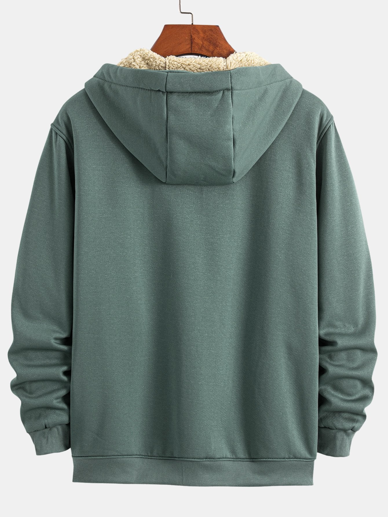 Malachi | Teddy Lined Zip Up Hoodie - Image 7