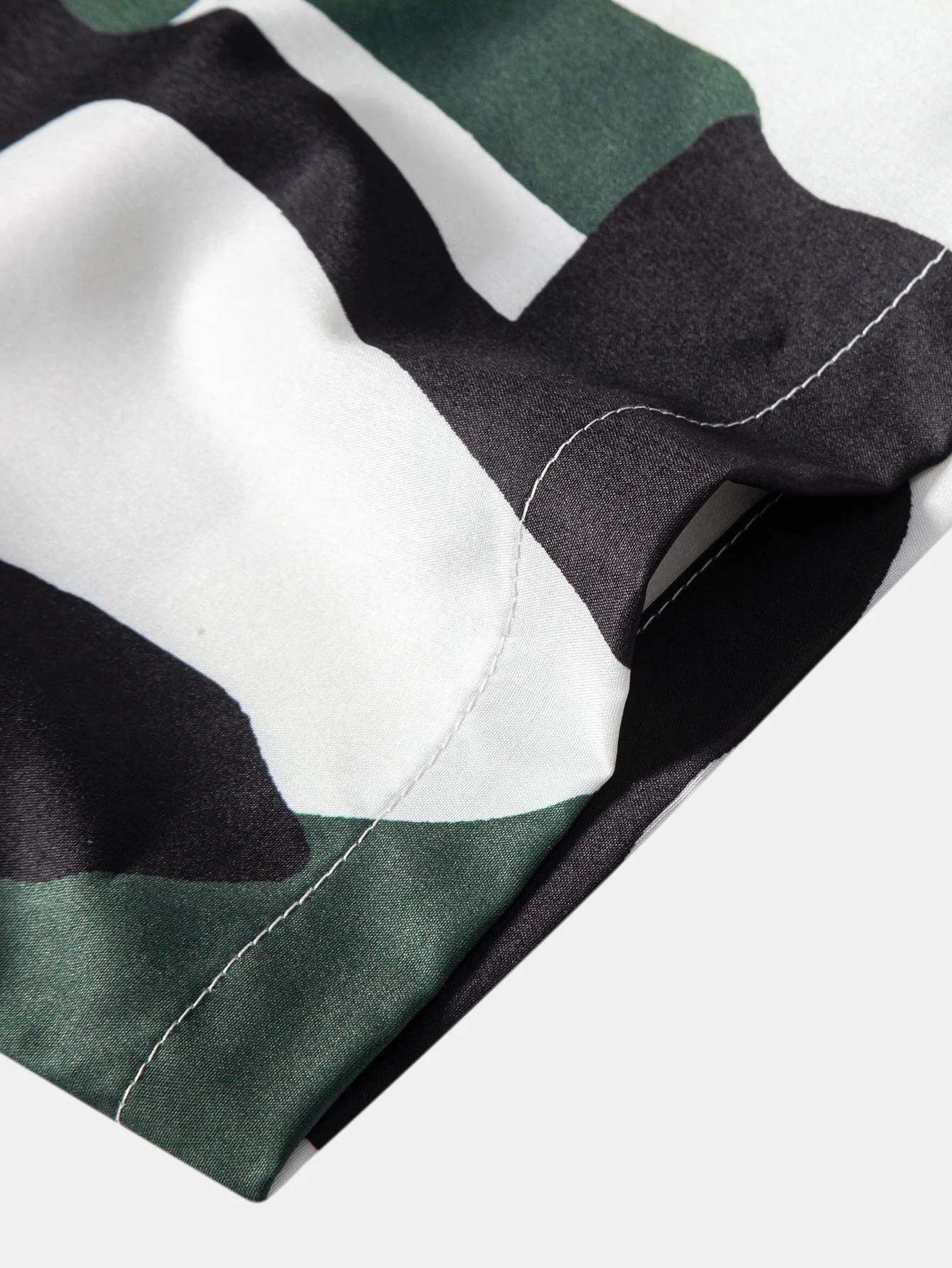 Malaquías® | Colorblock Print Button Up Shirt - Image 5