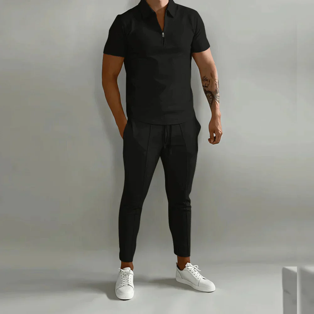 Malco® | Elegant Men'S Set Consisting Of A Polo And Elegant Trousers - Image 3