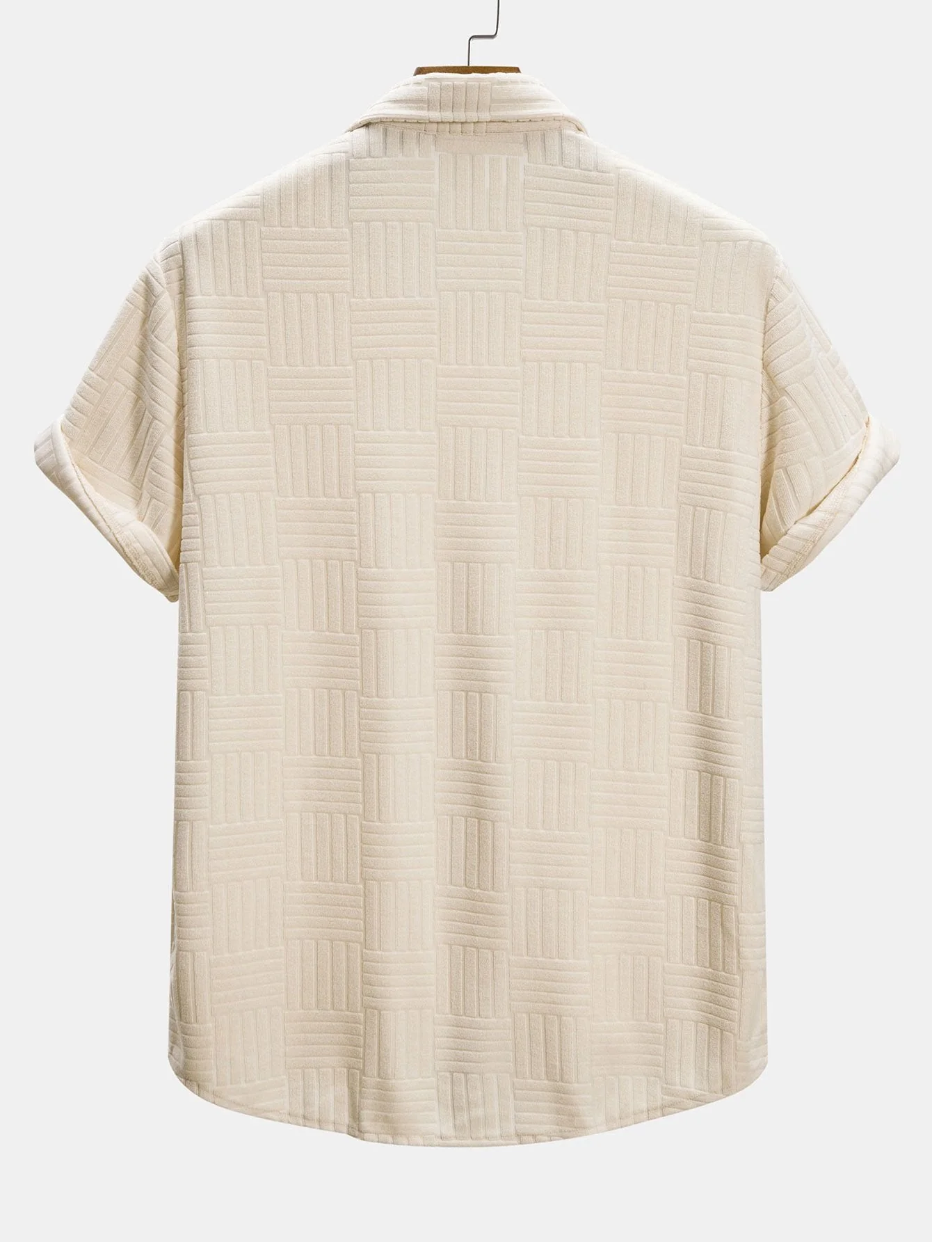 Malcolm® | Towelling Jacquard Shirt - Image 2
