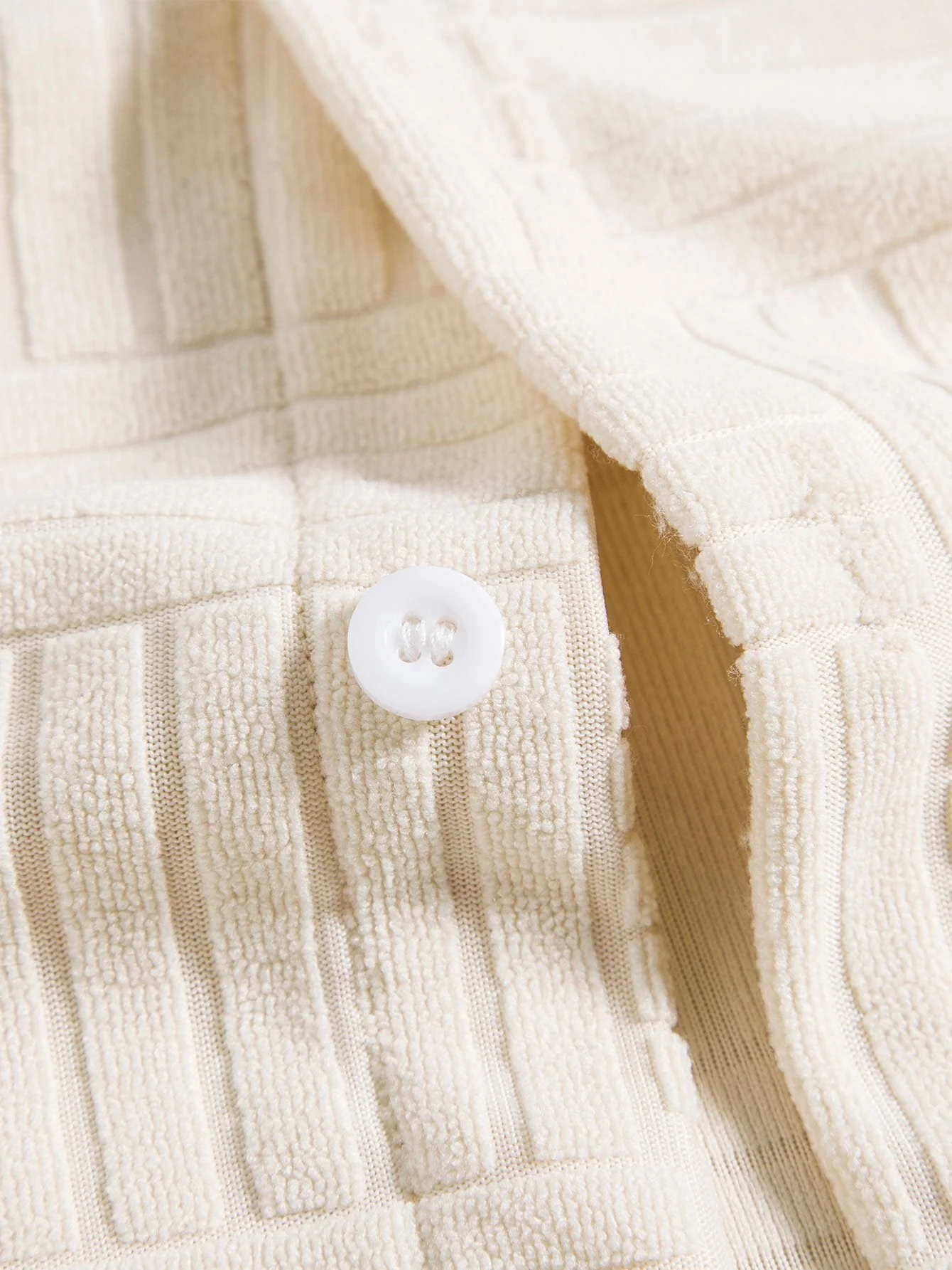 Malcolm® | Towelling Jacquard Shirt - Image 4