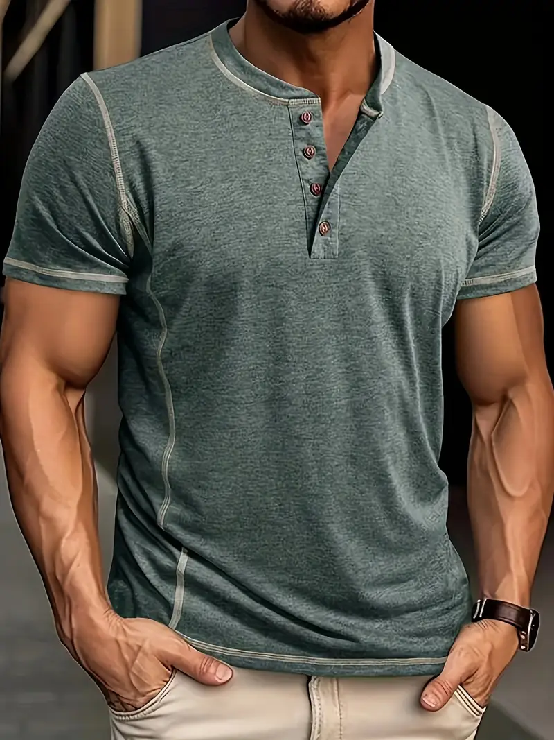Malcolm | Short-sleeved button-down T-shirt - Image 12