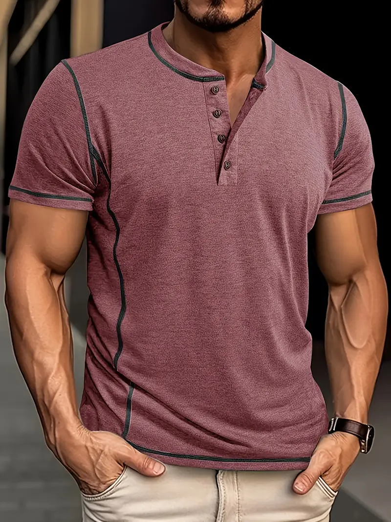 Malcolm | Short-sleeved button-down T-shirt - Image 23