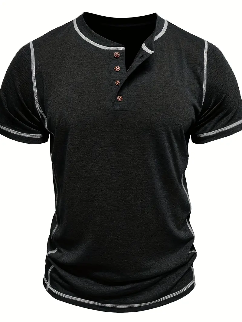 Malcolm | Short-sleeved button-down T-shirt - Image 3
