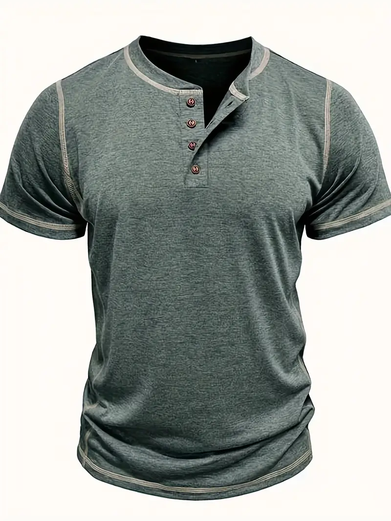 Malcolm | Short-sleeved button-down T-shirt - Image 6