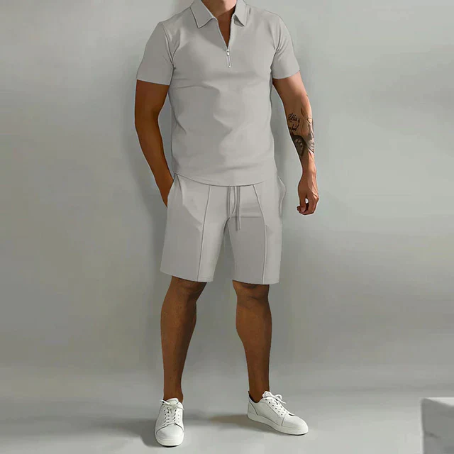 Malcom® | Luxury Polo & Short Summer Set - Image 2