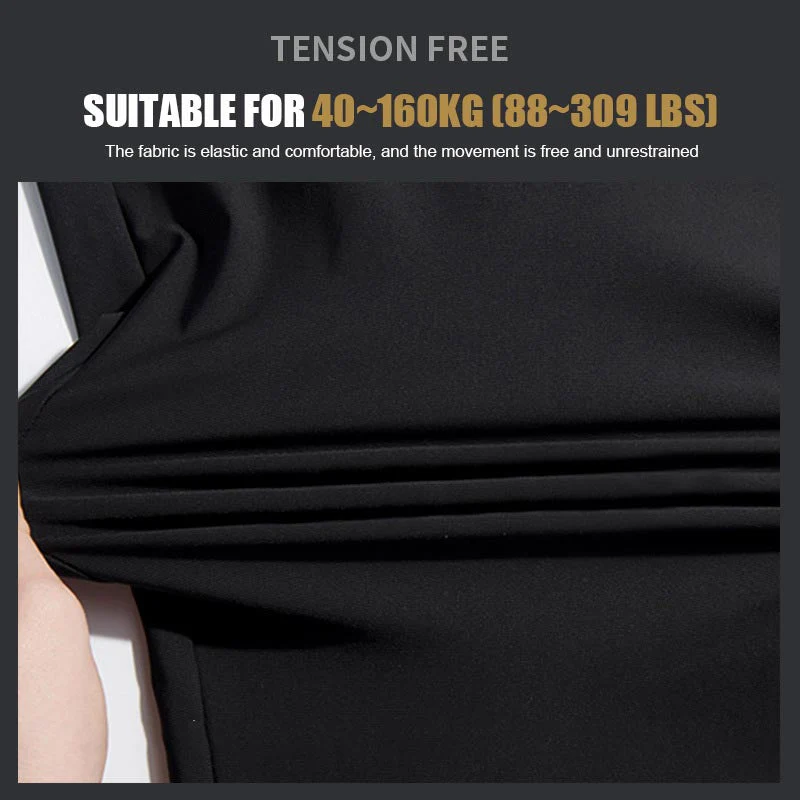 Malik® | Men'S Plus Size Ice Silk Stretch Shorts - Image 2
