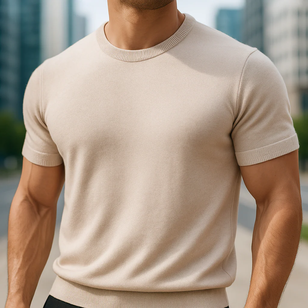Malik | Stylish short-sleeved T-shirt - Image 2
