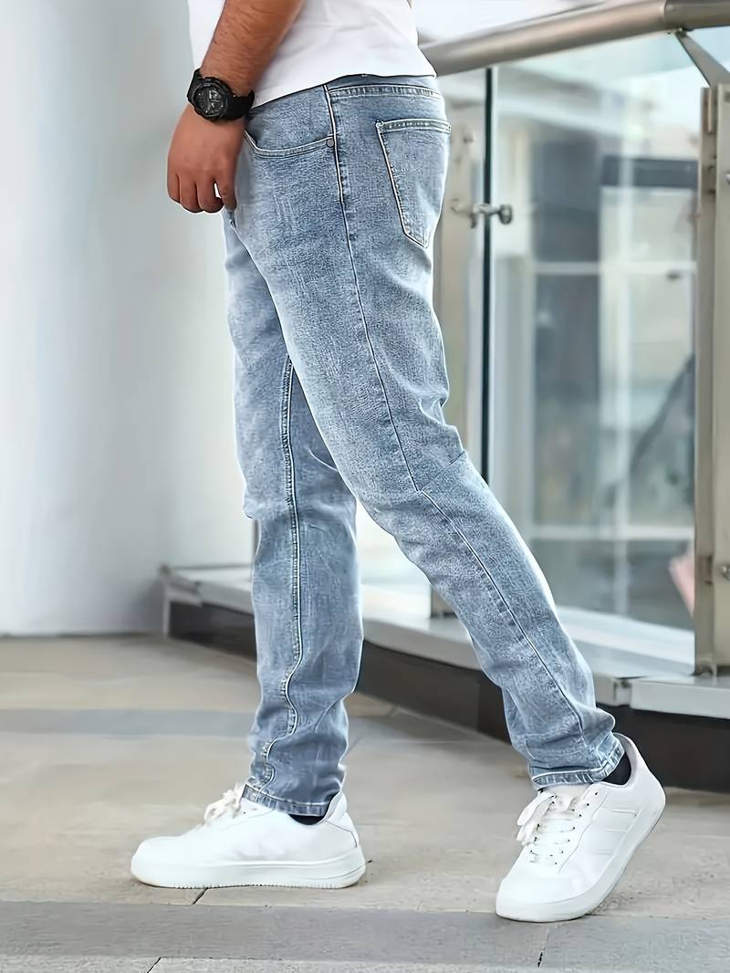 Malvino® | Casual Jeans With Medium Stretch For Men - Image 12
