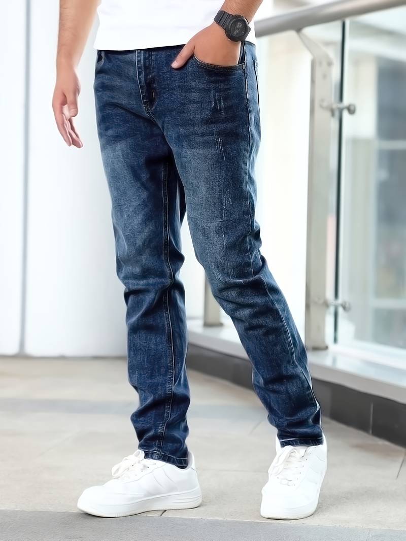 Malvino® | Casual Jeans With Medium Stretch For Men - Image 5