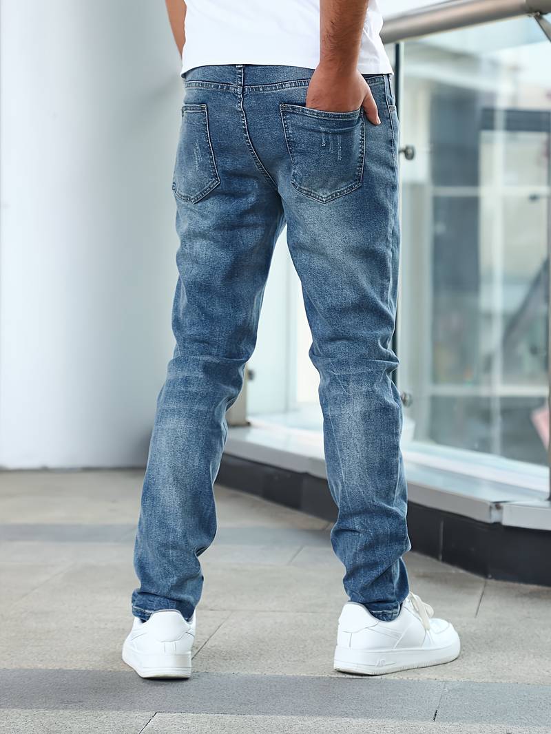 Malvino® | Casual Jeans With Medium Stretch For Men - Image 7