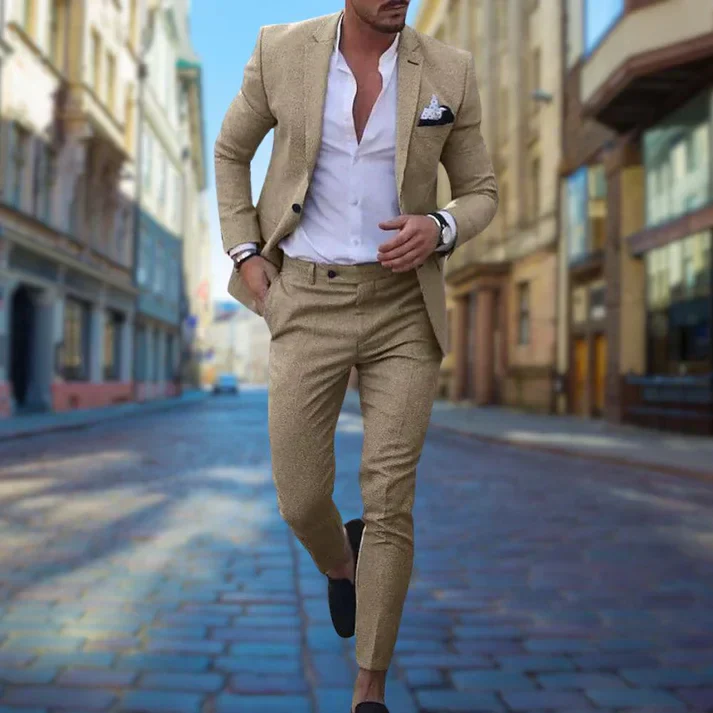 Manasés® | Elegant Men'S Slim Fit Suit - Image 2