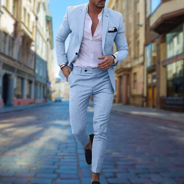 Manasés® | Elegant Men'S Slim Fit Suit - Image 4