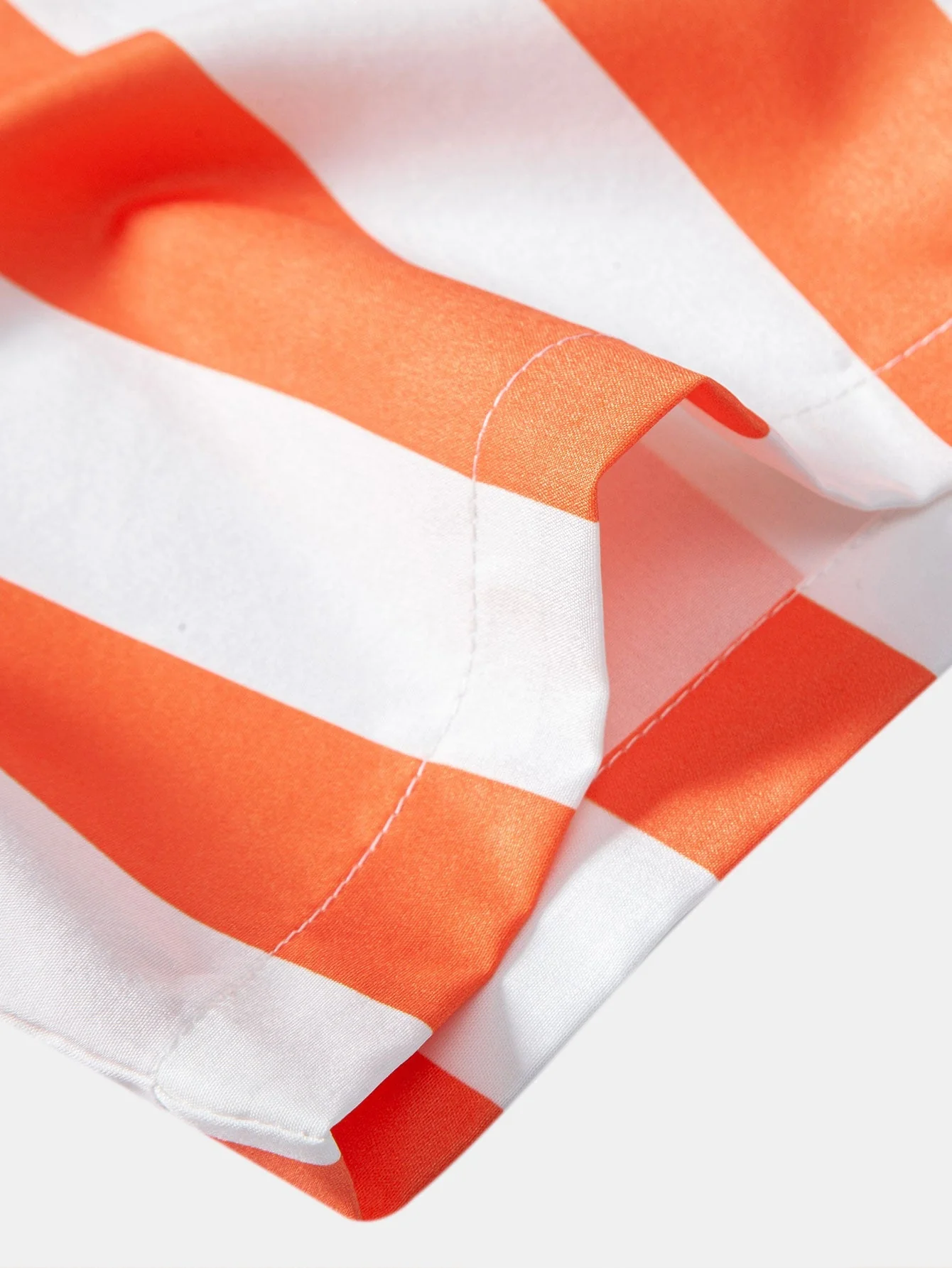 Manasés® | Stripe Print Button Up Shirt - Image 4