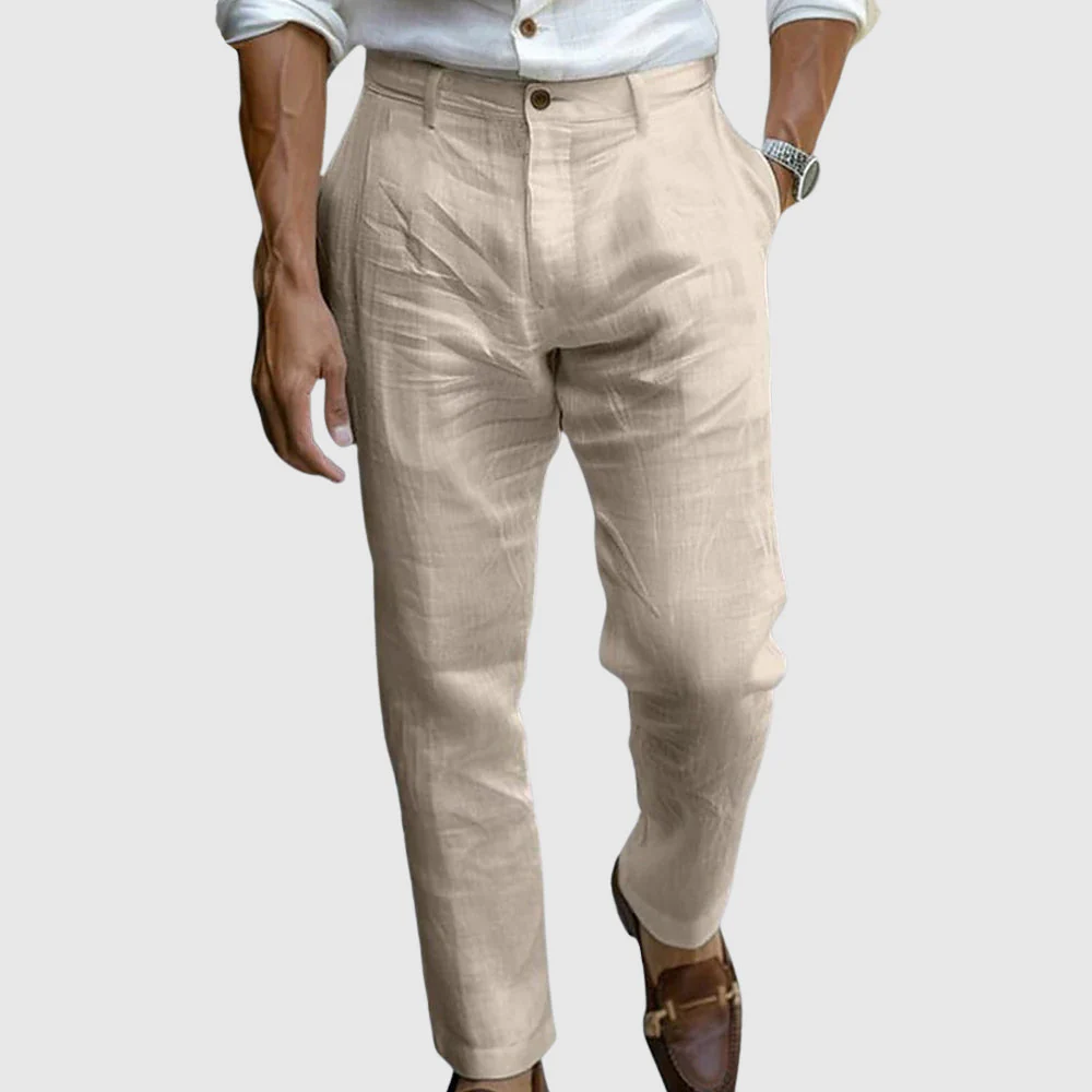 Manuel® | Elegant Linen Trousers - Image 2