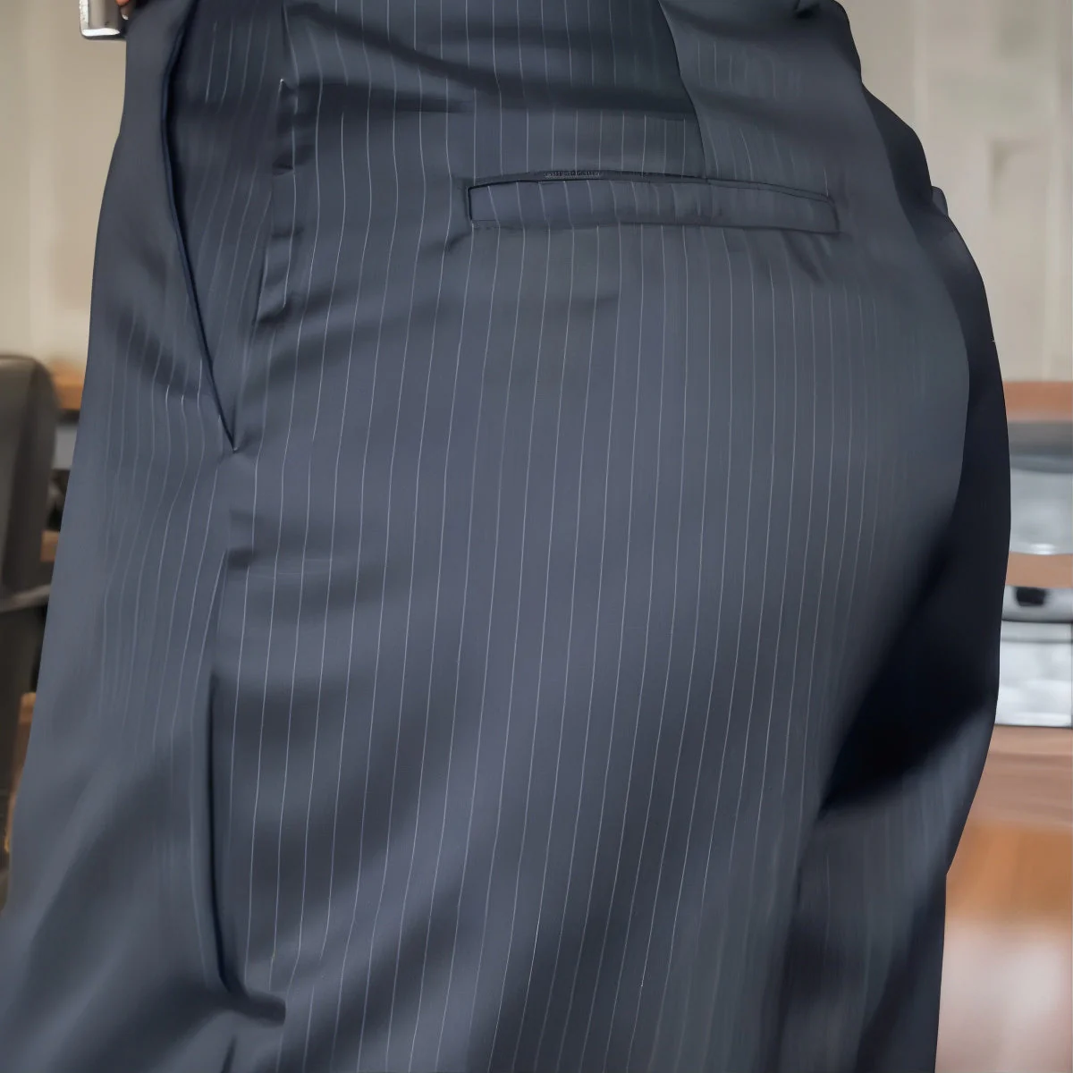 Manuel® | High Waisted Striped Trousers - Image 8