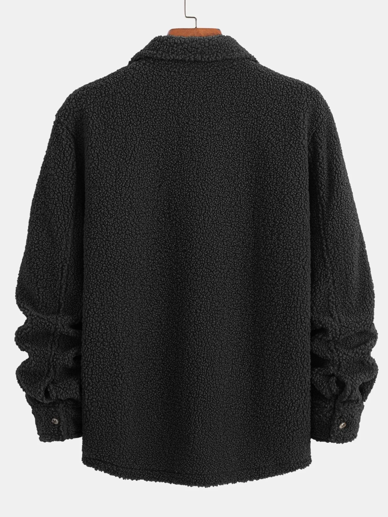 Manuel® | Teddy Fleece Button Up Shirt - Image 6