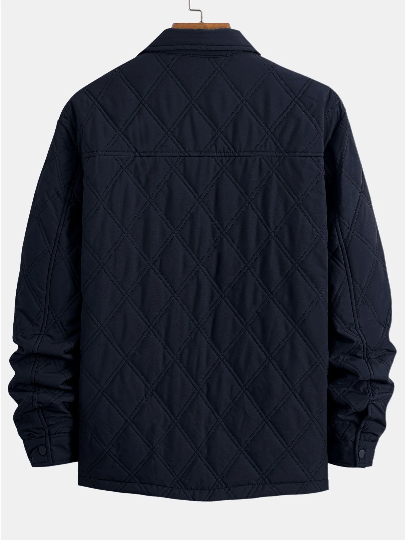 Manuel | Quilted Button Up Overshirt - Image 11