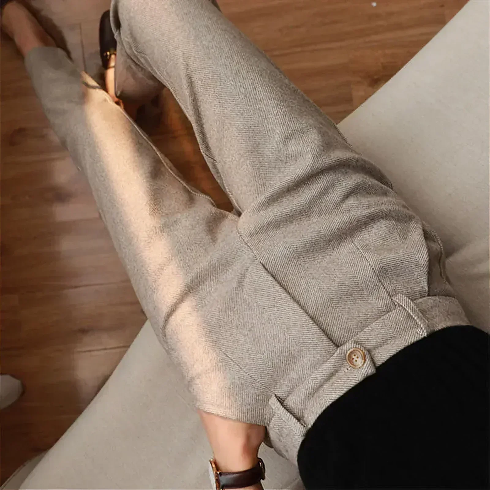 Marc® | Luxury Fabric Trousers - Image 2