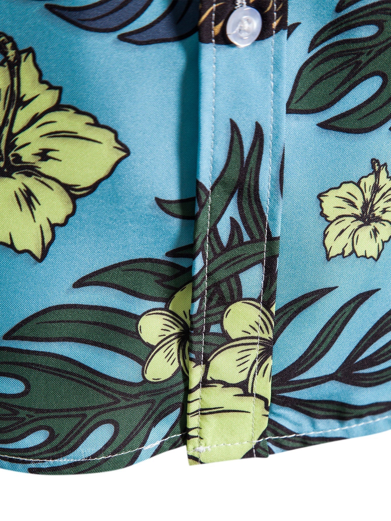 Marc® | Tropical Floral Pineapple Print Shirt - Image 4