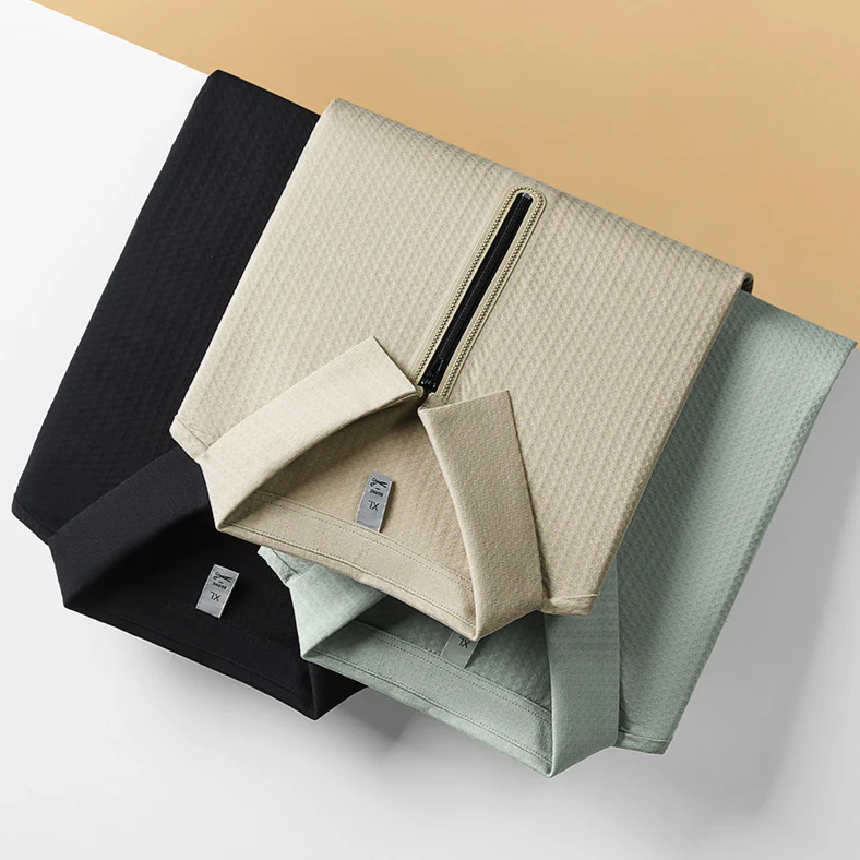 Marcel® | Texture-Zip Polo - Image 8