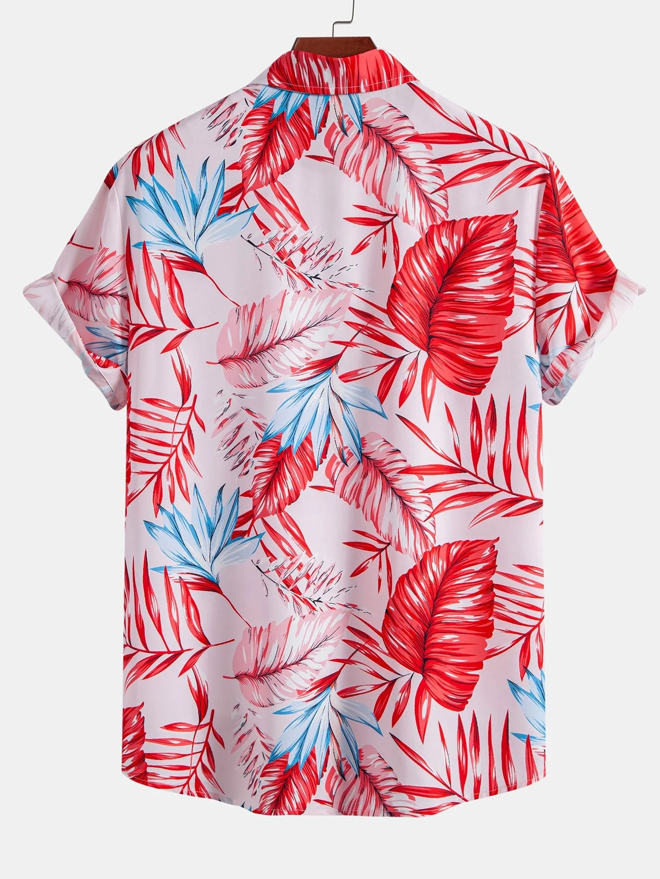 Marcel® | Tropical Print Button Up Shirt & Swim Shorts - Image 4