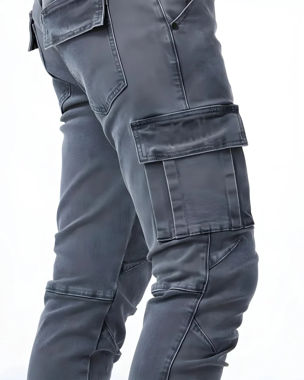 Marcelo® | Marino Cargo Stretch Pants - Image 5