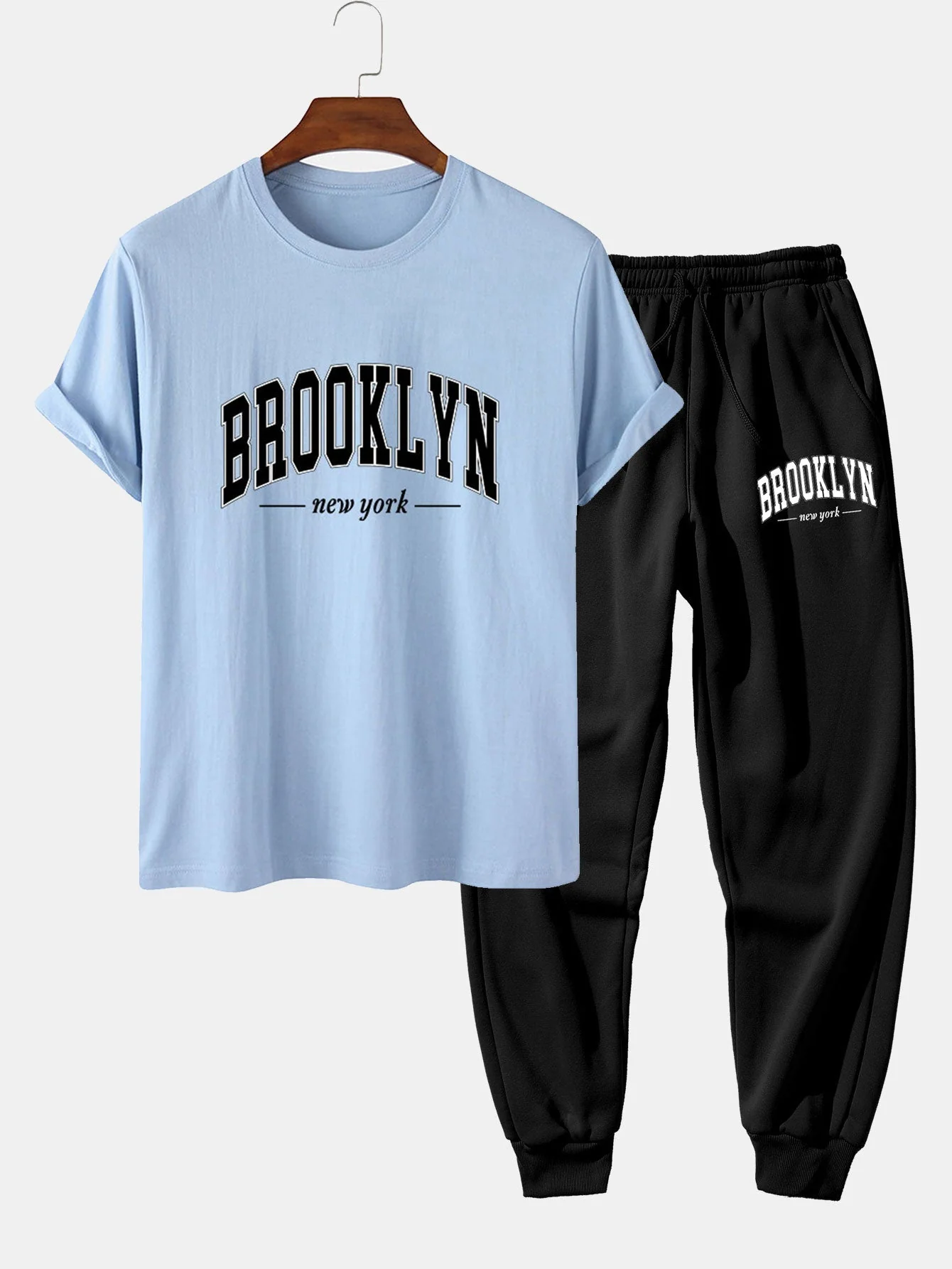 Marcelo® | Print T-Shirt & Jogger Pants - Image 3