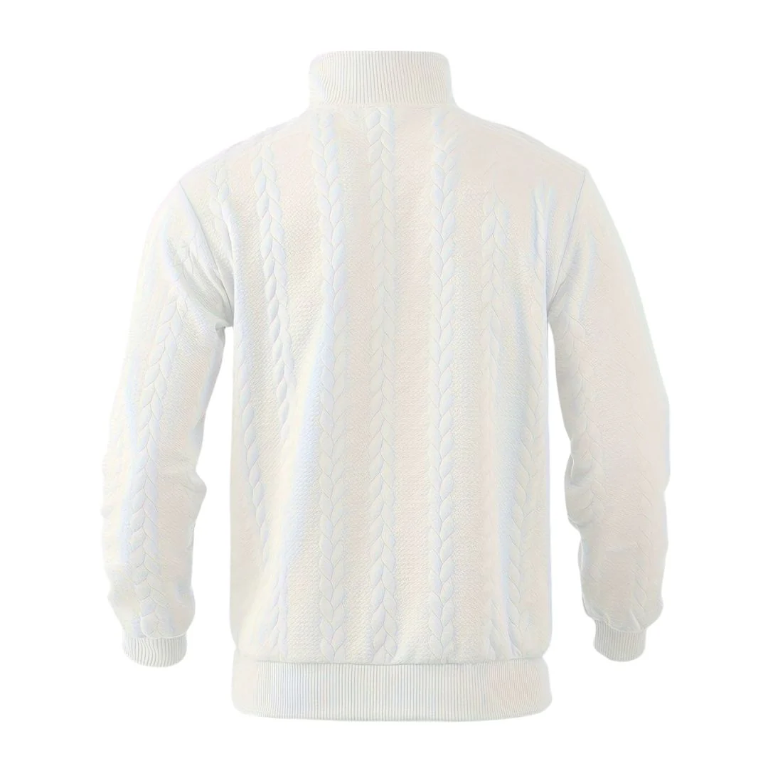 Marcelo® | The Quarter Zip Vintage Sweater - Image 3