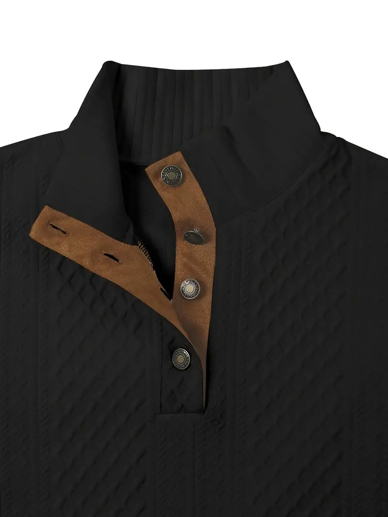 Marcelo | Elegant Button Sweater - Image 12