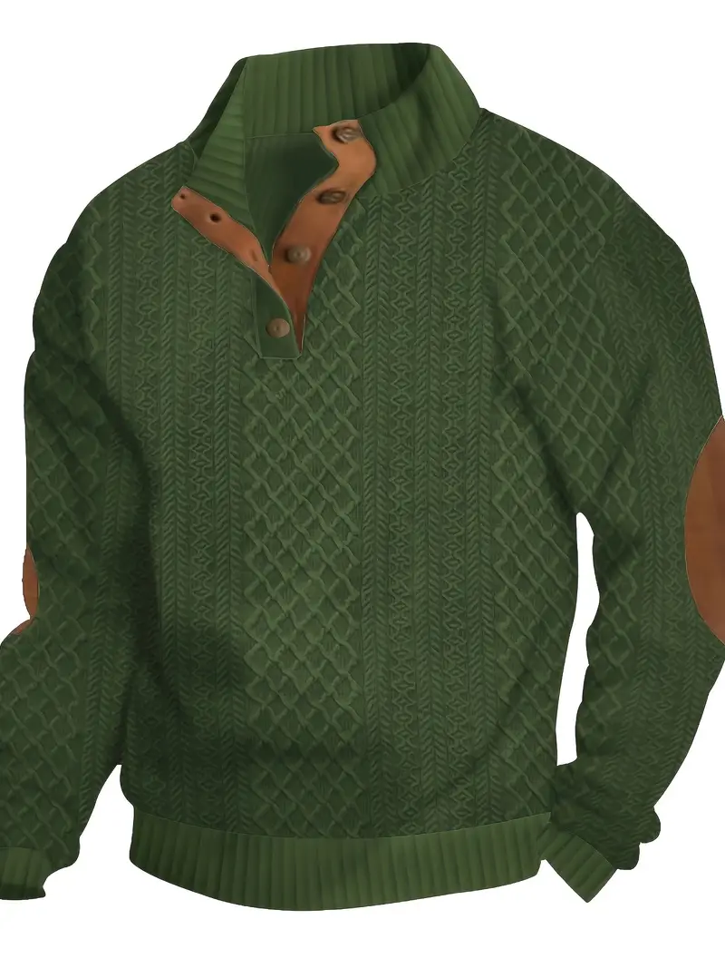 Marcelo | Elegant Button Sweater - Image 4