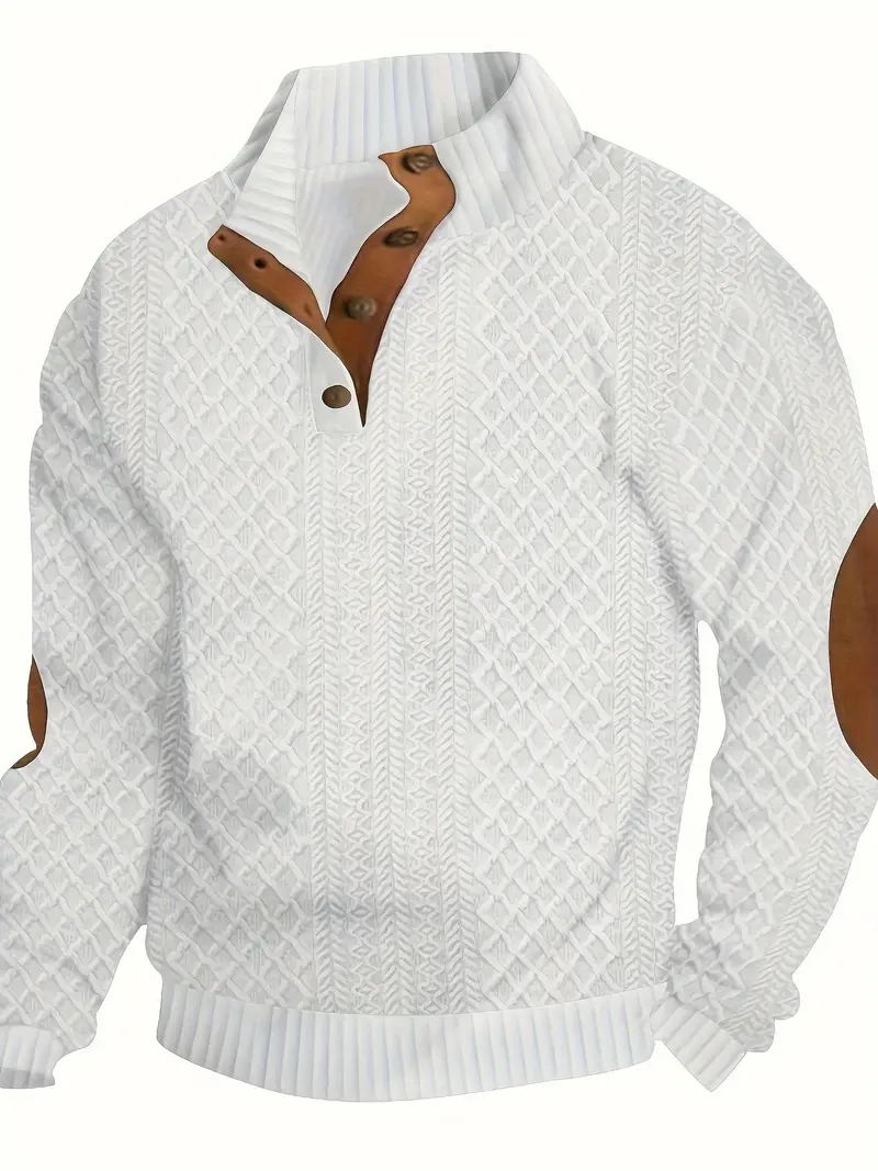 Marcelo | Elegant Button Sweater - Image 6