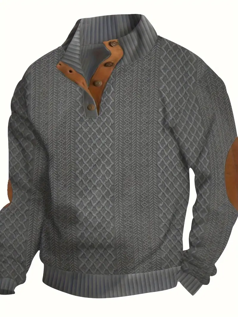 Marcelo | Elegant Button Sweater - Image 8